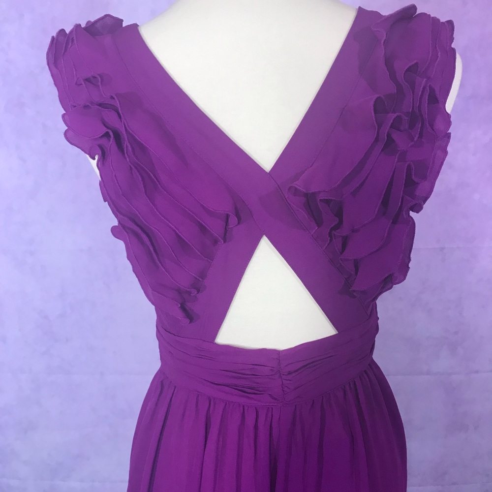 Purple Ruffle Jumpsuit